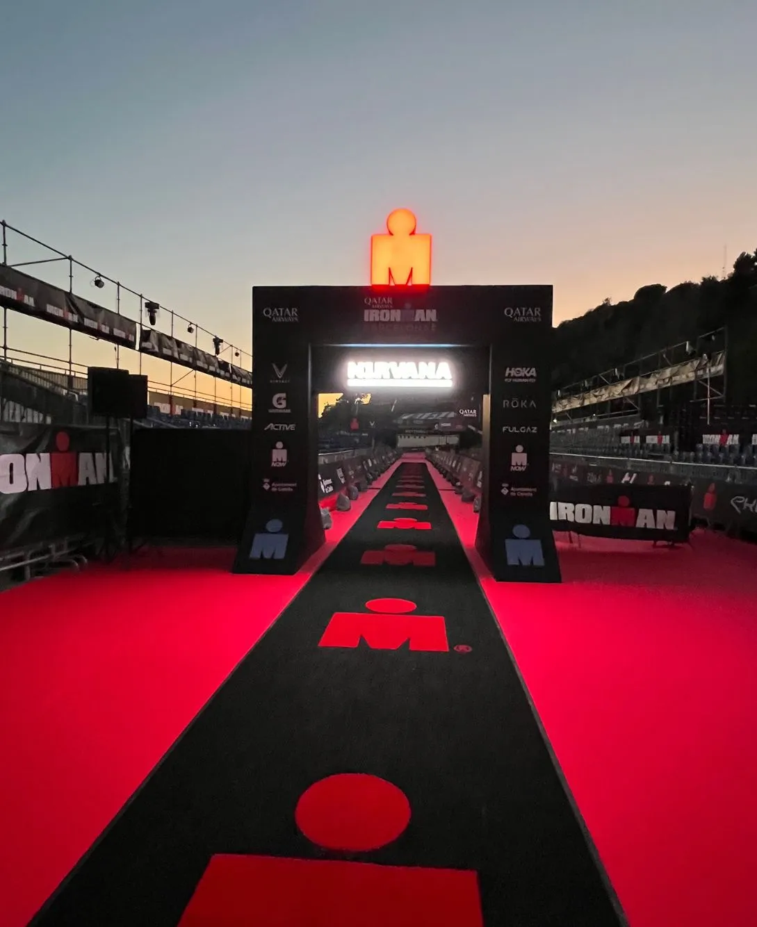 Cieľová rovinka pretekov IRONMAN