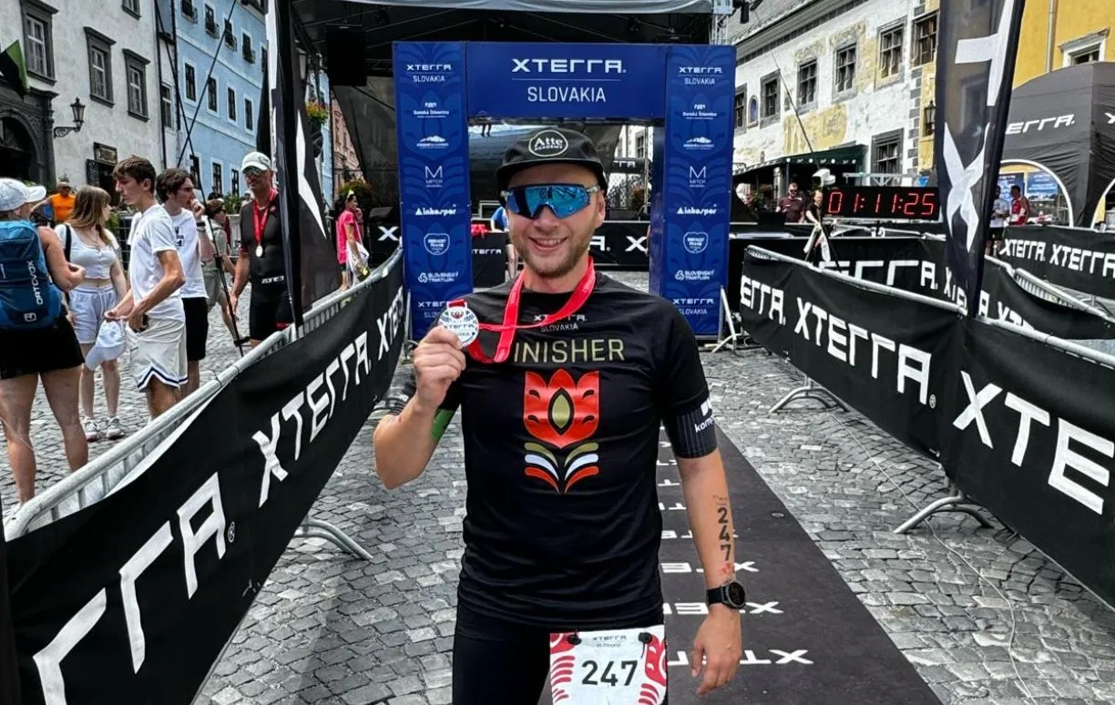 Atte ACADEMY member at an XTERRA race